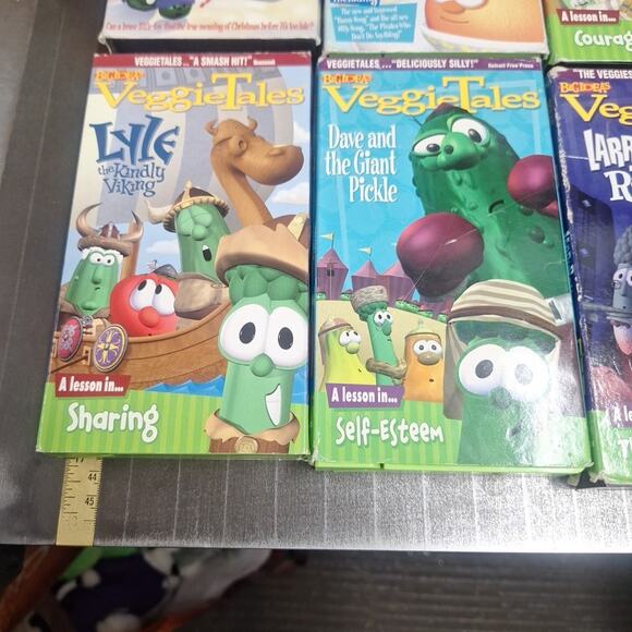 Veggie Tales VHS Lot of 9 - Picture 6 of 7